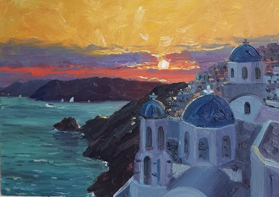 Santorini sunset