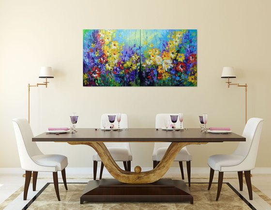 Bright melody 140x70cm