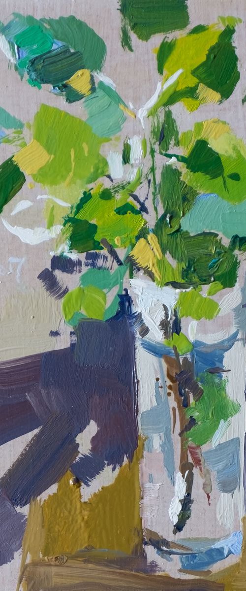 glass of water/greenery/the shining by Pavlo Gryniuk