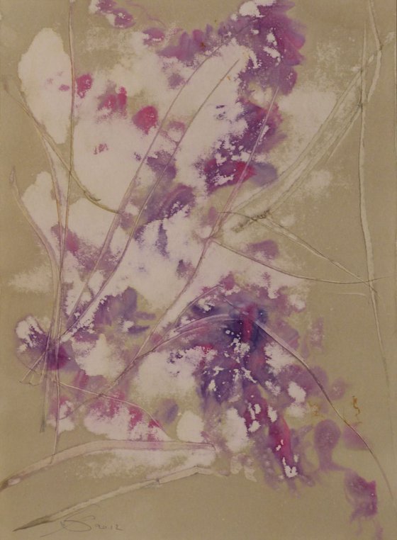 Etude in Soft Colours #1, Ink on Paper 41x29 cm
