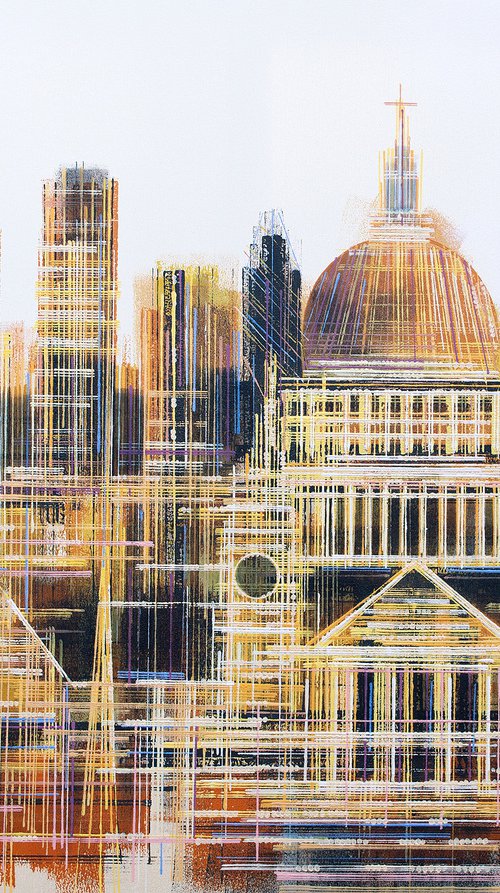 London Skyline Composition #2 by Marc Todd