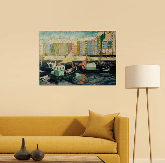 Small harbor of happiness