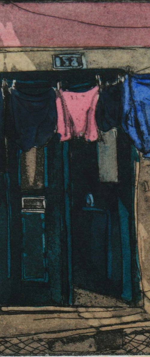 Alfama Doorway II by Peg Morris