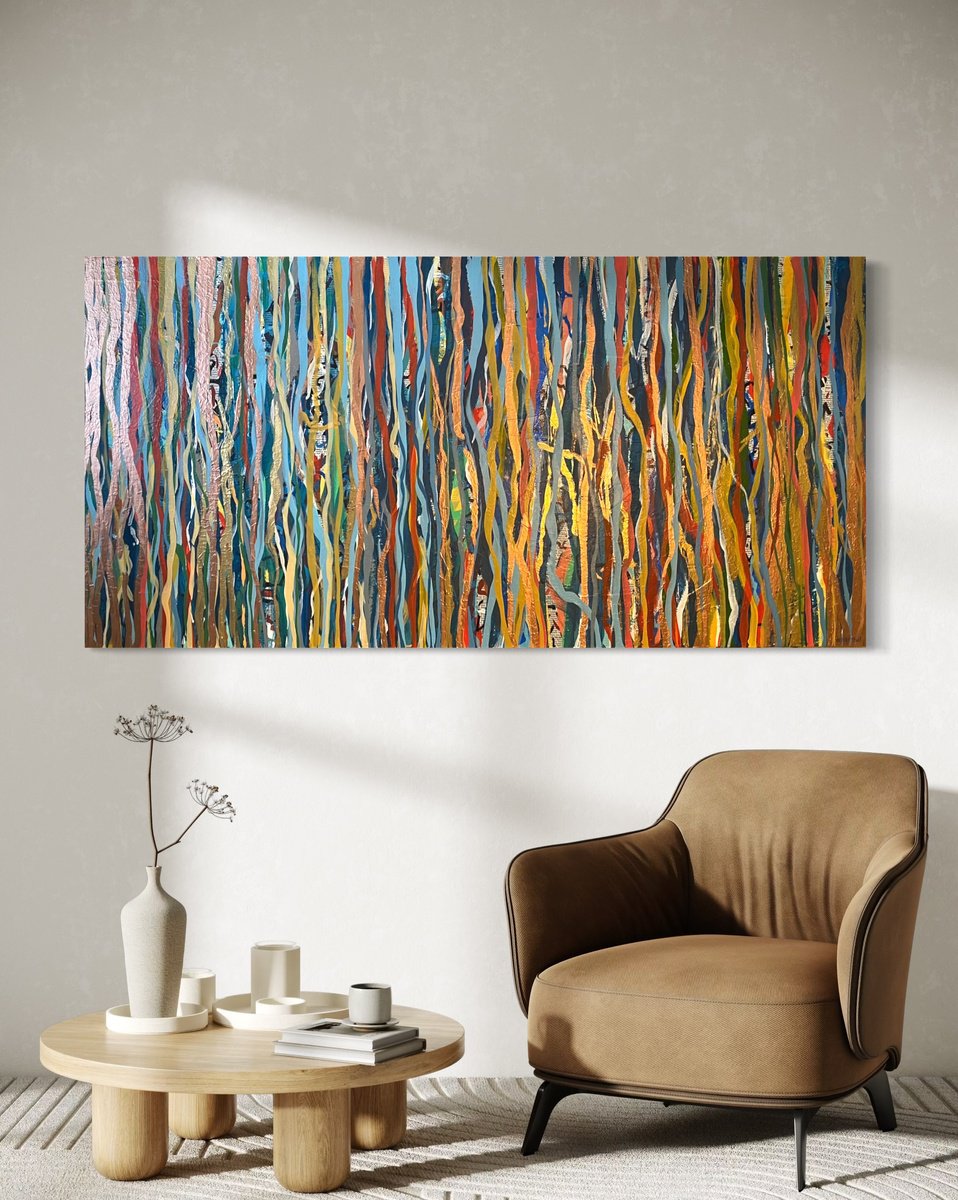 Copper Shakers By George Hall, 60 X 30, Artwork For Sale On Artfinder