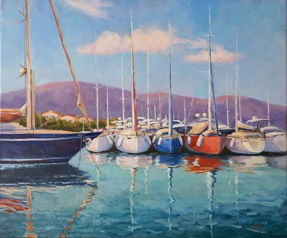 Peaceful Marina at rest