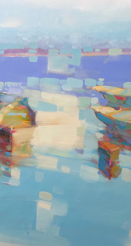 Rowboats by Vahe Yeremyan