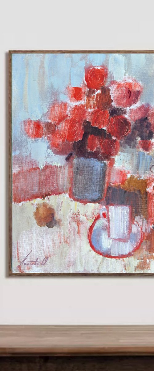 Strange still life by Olha Laptieva