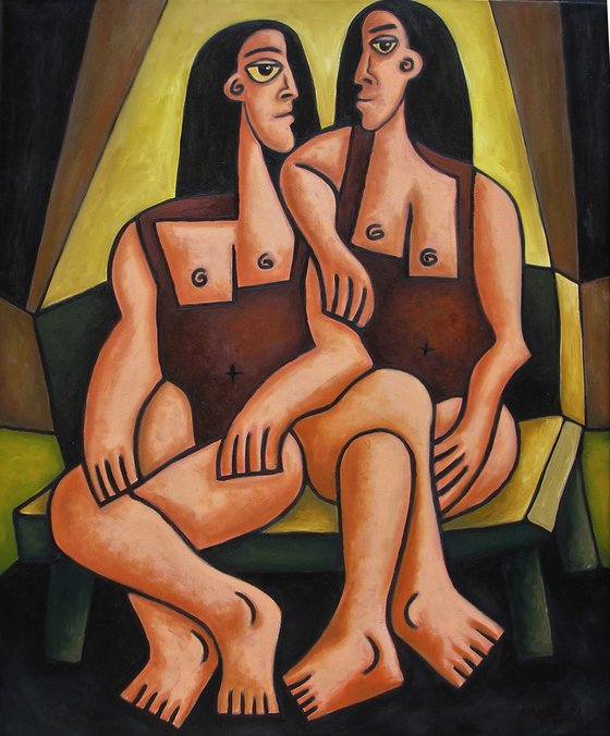 Resting dancers