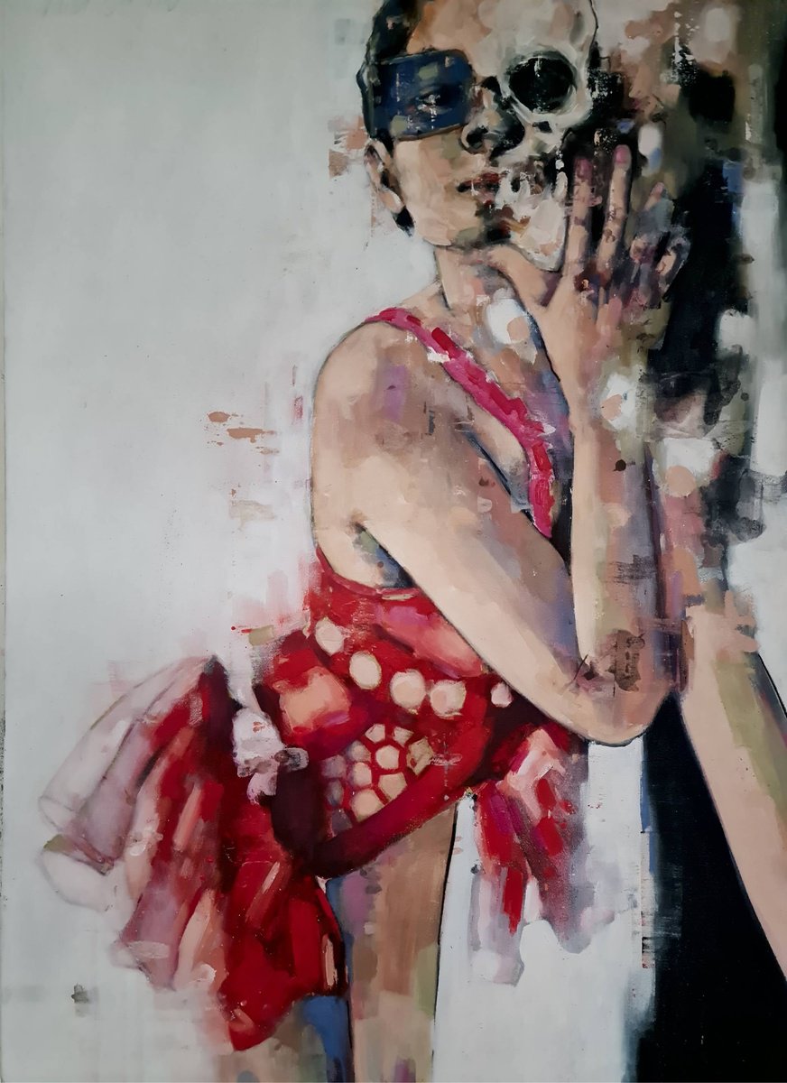 Expressive Oil Painting , Lust For Life By Thomas Donaldson, 28 X 39, Artwork For Sale On Artfinder