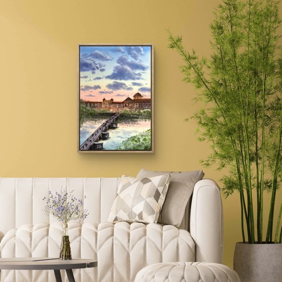 Cordoba bridge Spain Andalusia