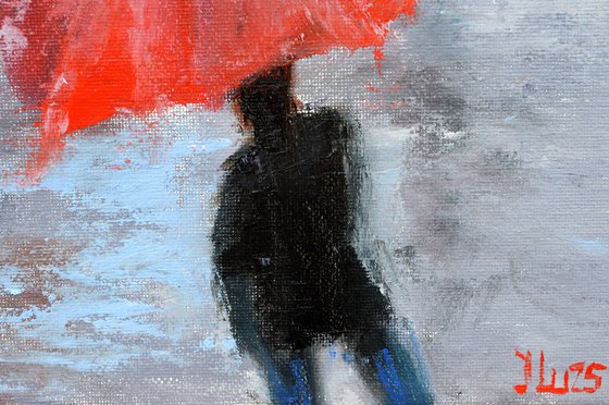 A fated meeting in the rain