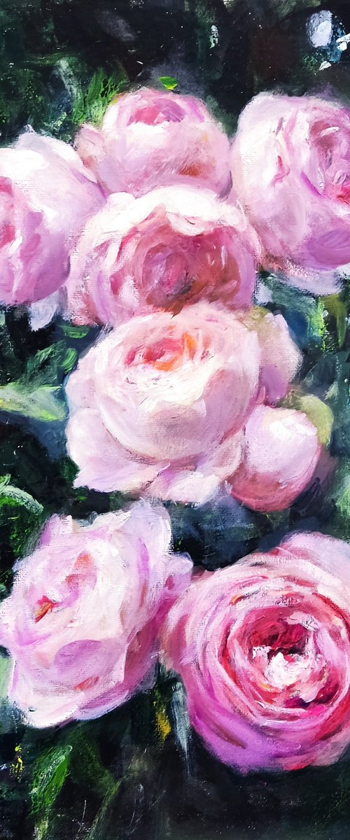 Garden Roses by HELINDA (Olga Müller)