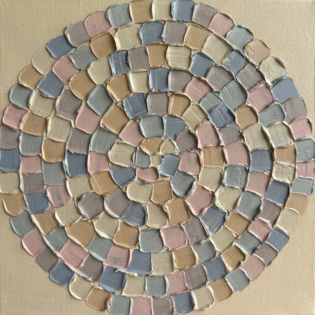 Circular Serenity I By Guzaliya Xavier, 10 X 10, Artwork For Sale On Artfinder
