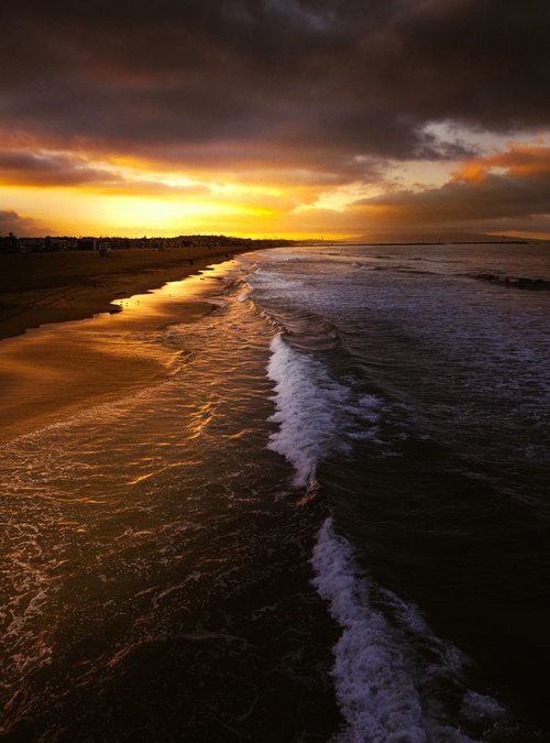 AUTUMN SUNRISE by Harv Greenberg