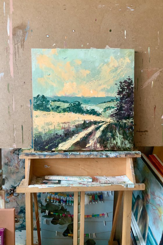 Quiet Fields at Dusk