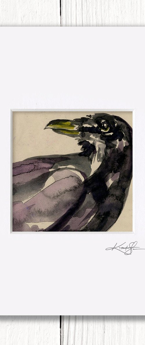 Crow Sketch 4 by Kathy Morton Stanion