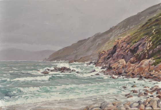 Coast of Galicia, rain
