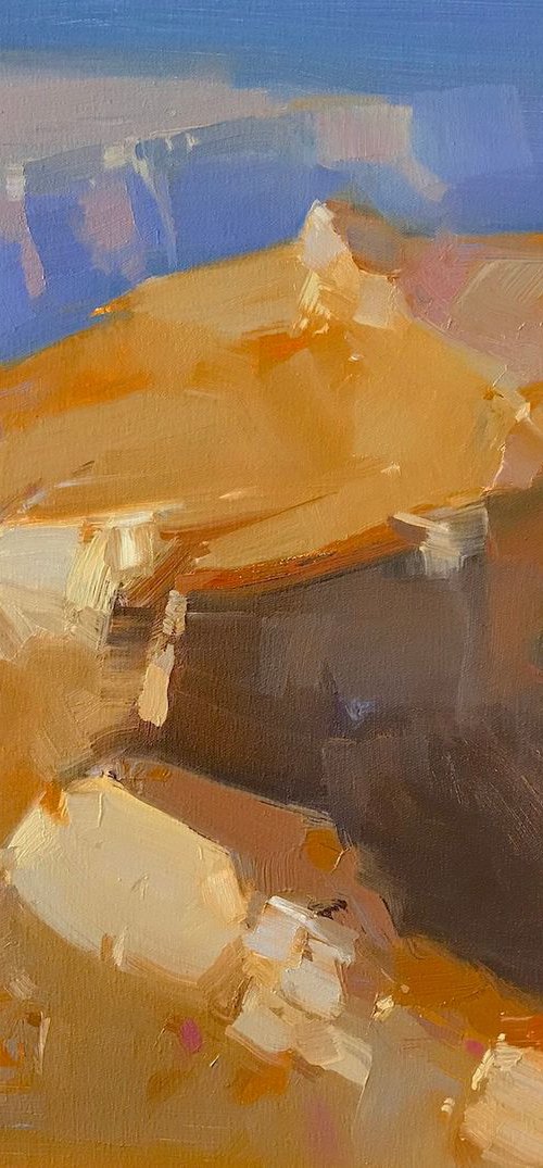 Grand Canyon, Handmade oil painting, One of a kind by Vahe Yeremyan