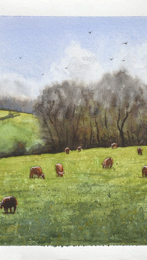 Spring Pastures by Lee Fidler