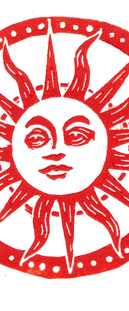 Sun ( Red) by Drusilla  Cole