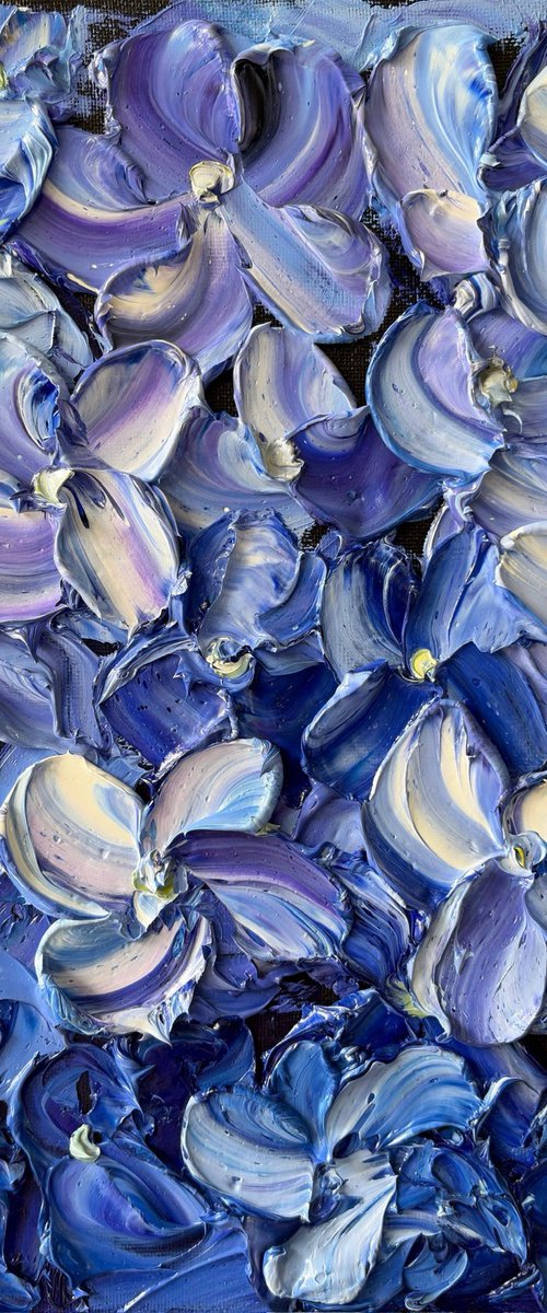 Lavender Hydrangea — Small Floral by Mily Art