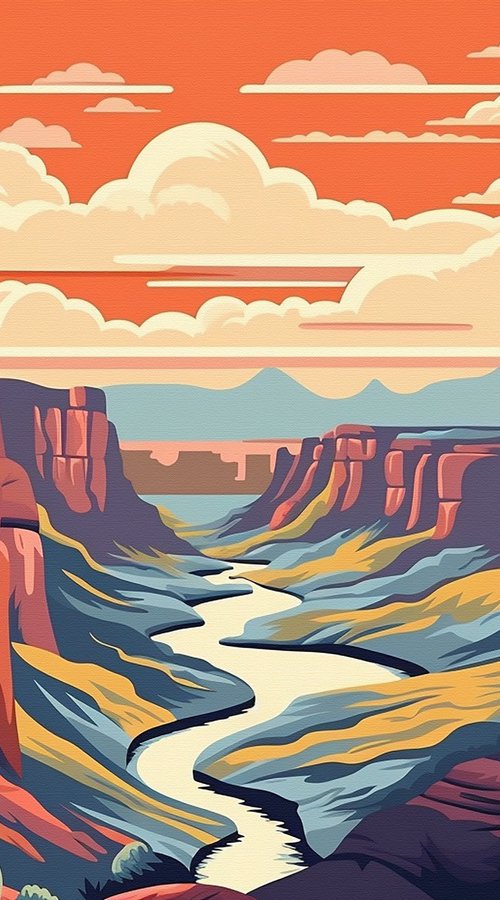 Grand Canyon IV by Kosta Morr