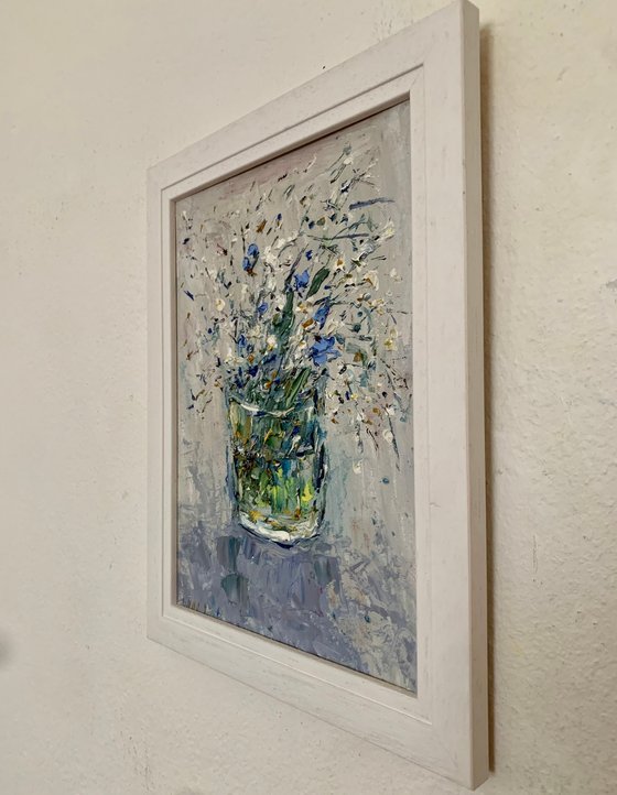Wildflowers in a vase