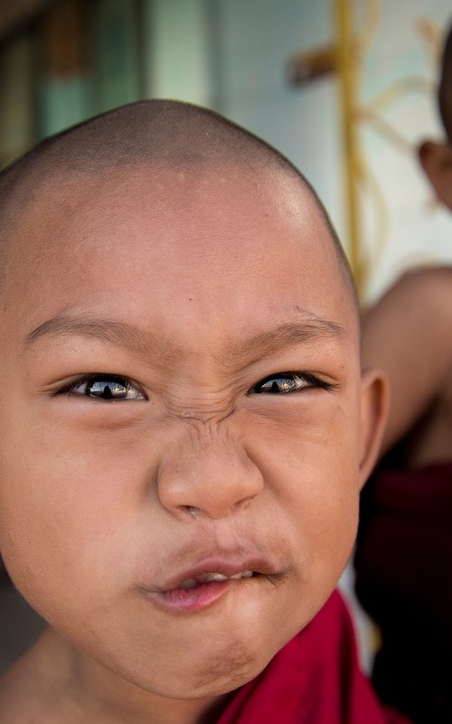 Student Monks by Serge Horta