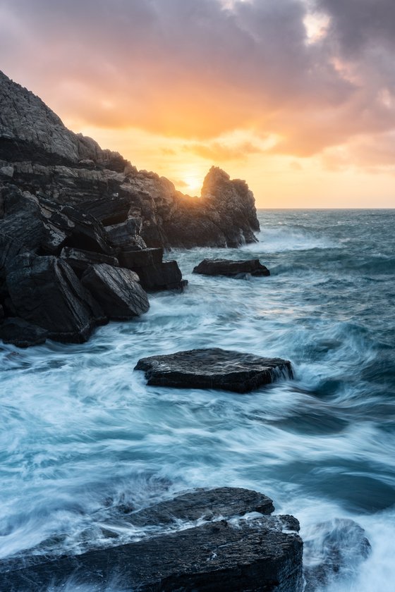 SEA AND SUN - Photographic Print on 10mm Rigid Support