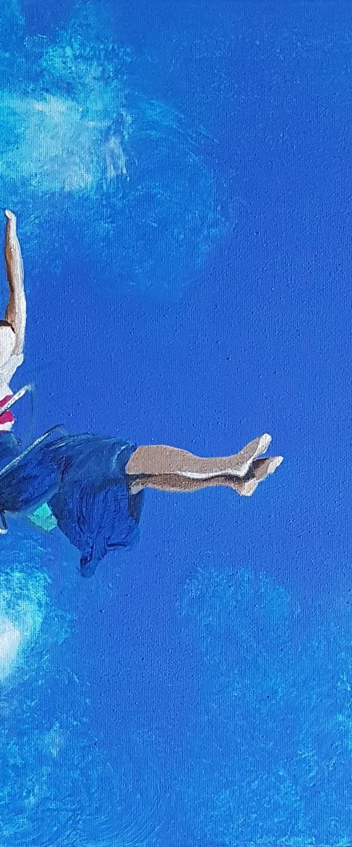 Flying 1 by Kathrin Flöge