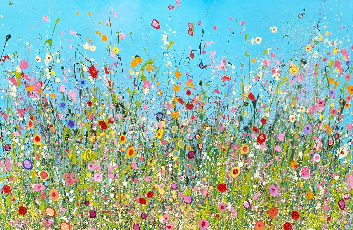 Your Love Brings Flowers To The Meadow of My Heart by Yvonne  Coomber