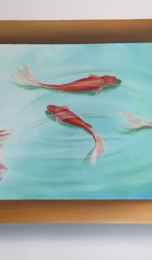 3D goldfish by Eka Peradze