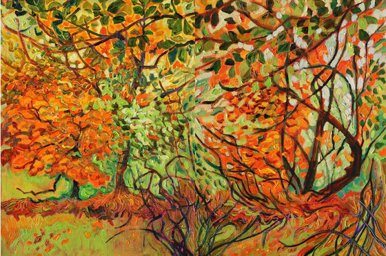 Autumn Memories Diptych
