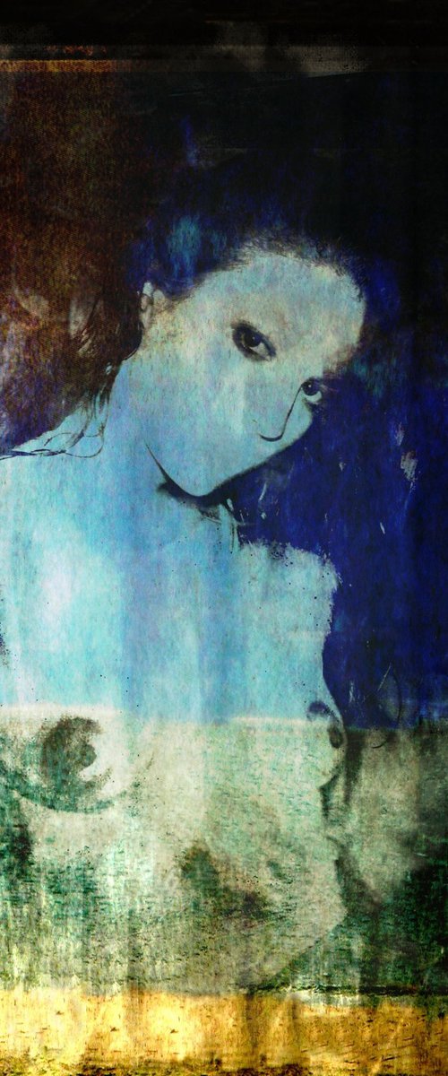 Blue nude..... by Philippe berthier