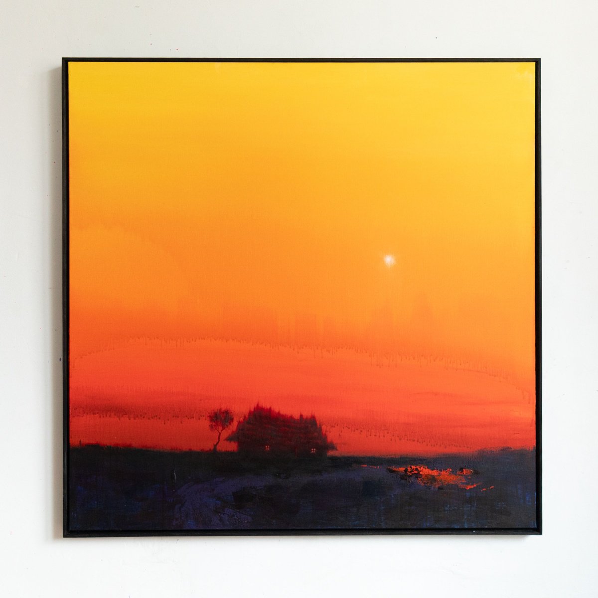  Evening Haze By Bohdan Katolyk, 36 X 36, Artwork For Sale On Artfinder