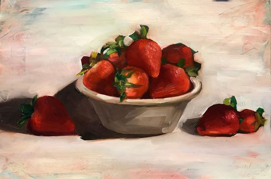 Bowl of Strawberries