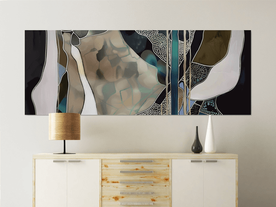 Geometric abstraction #43