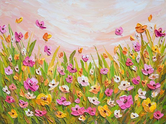 Blush Meadow Sunset