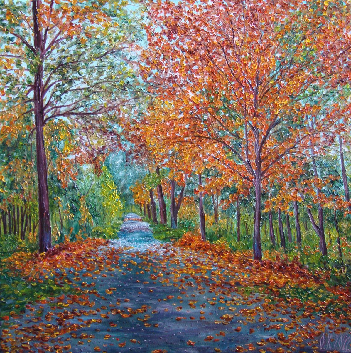 Colorful autumn by Olga Knezevic