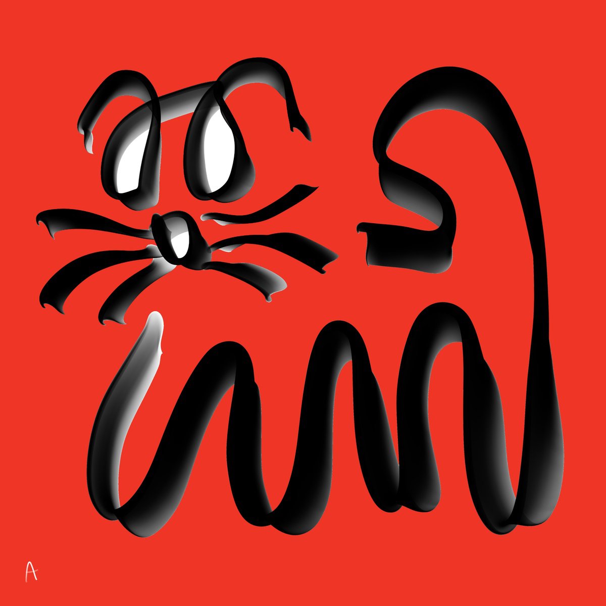 CAT (red heart collection) by ngel Rivas