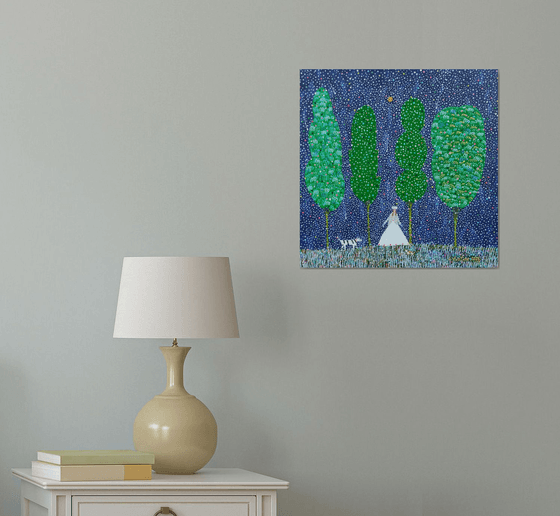 The Trees, The Moon And Her