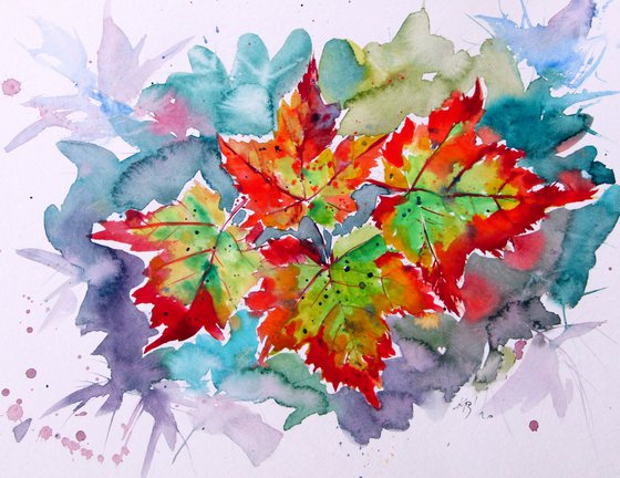 Autumn leaves