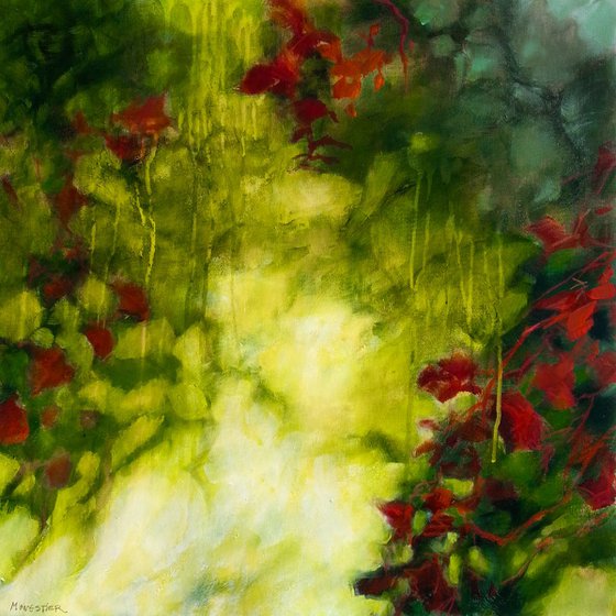 Virginia creeper - Floral abstract
