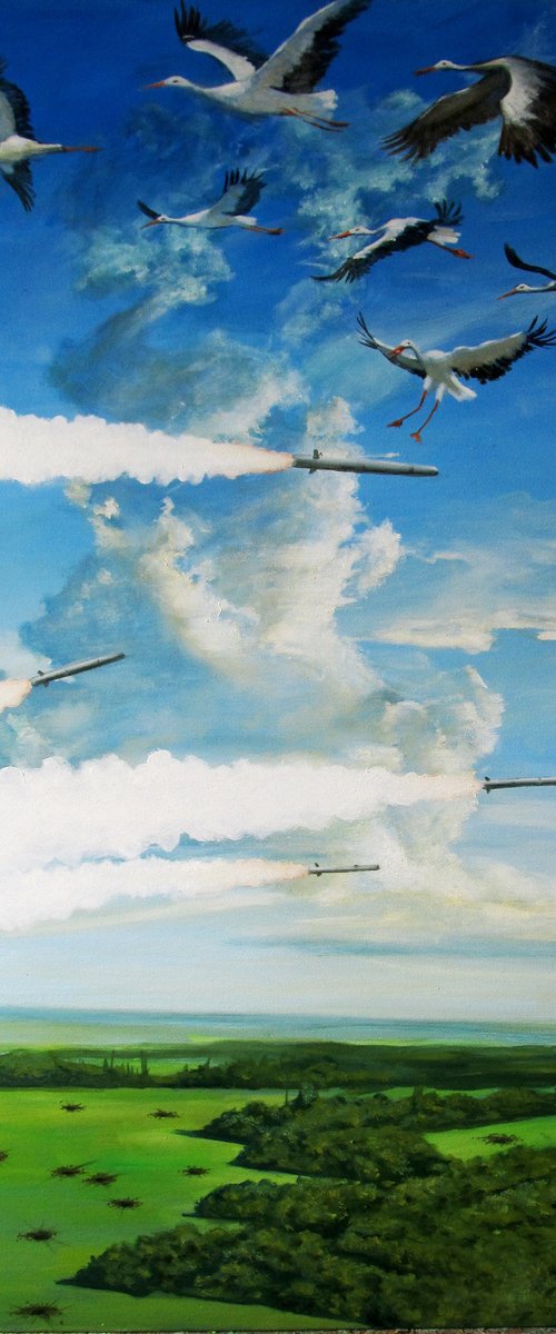 Ukrainian sky 2022 by Serhiy Roy