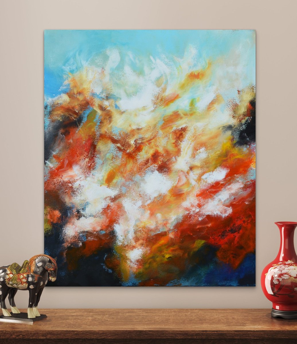  Sunset By Andrada Anghel, 30 X 36, Artwork For Sale On Artfinder