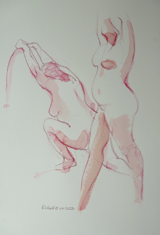 female nude 2 poses