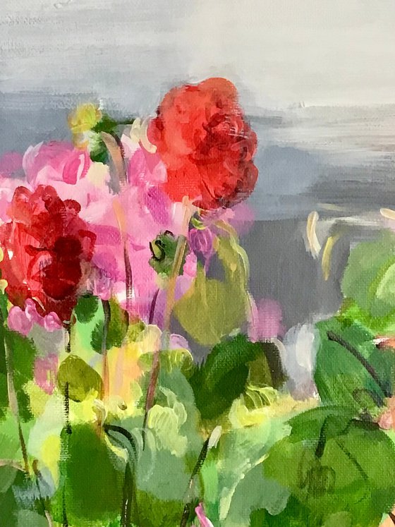 Fragments of the sunny day