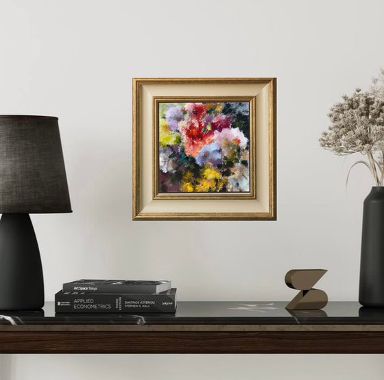 Abstract floral arrangement