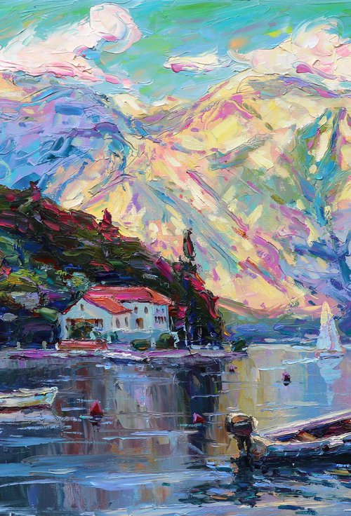 ""Evening Bay"" by Evgeny Chernyakovsky