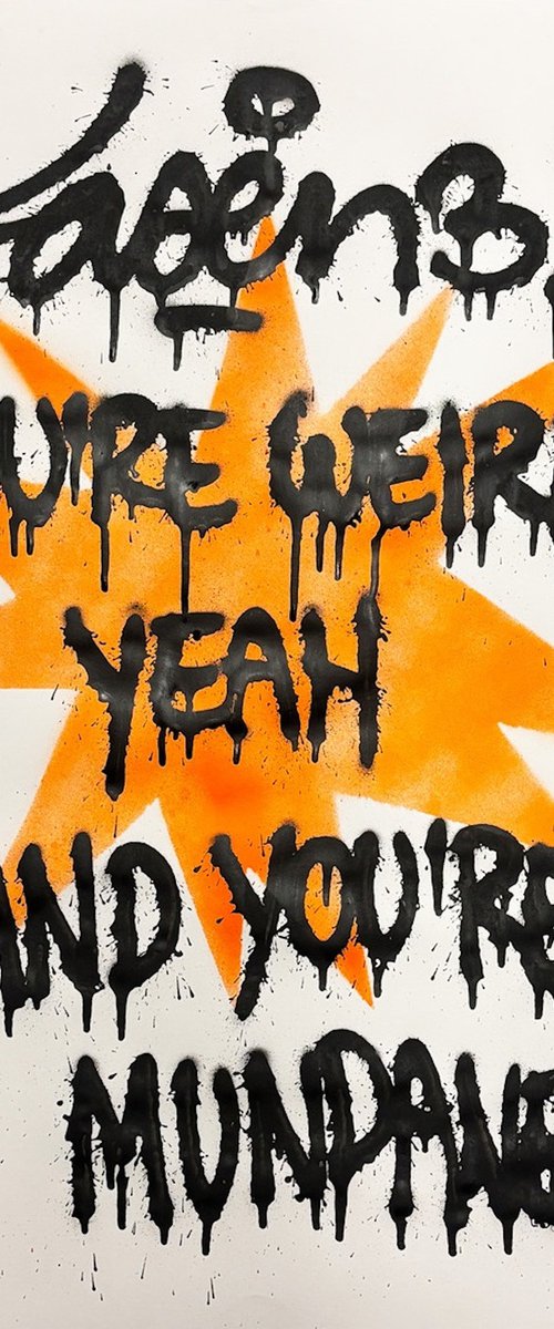 "You're Weird" by Laser 3.14